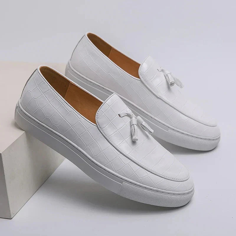 Herren Loafer Schuhe Quasten Design Modern