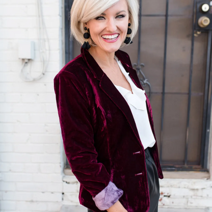 Damen Blazer Büro Chic Modern