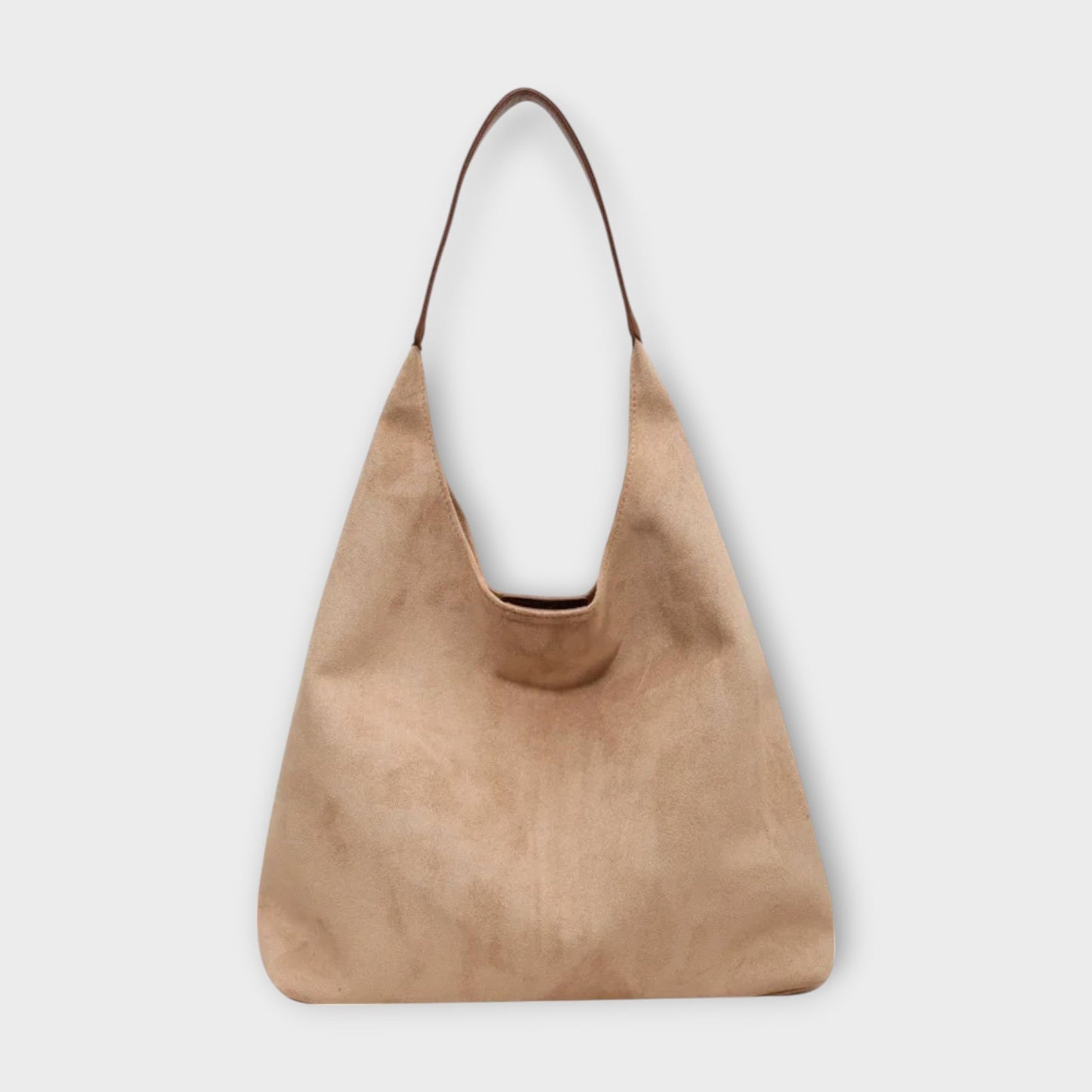 Elegante Damen Schultertasche Minimalistisch Leder
