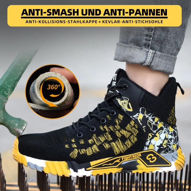 Sicherheitsschuhe Heidi Stahlkappen Anti-Durchstich Knöchel Schutz
