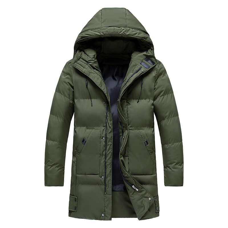 Herren Parka Wasserdicht Elegante Winterjacke