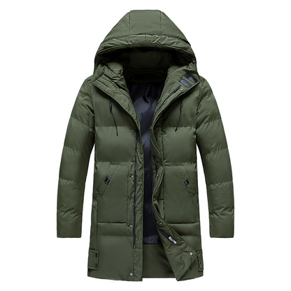 Herren Parka Wasserdicht Elegante Winterjacke