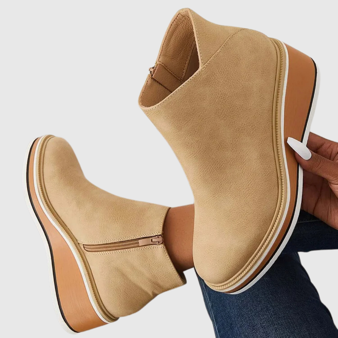 Elegante Damen Stiefel Schlank Modern