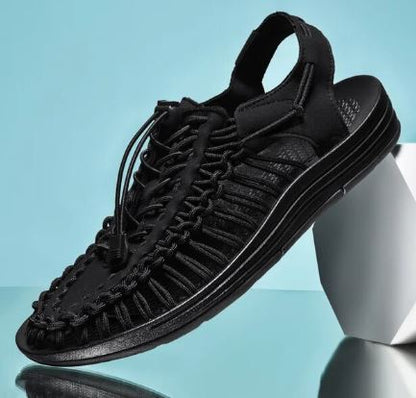 Herren Sandalen Atmungsaktiv Orthopädisch Sommer