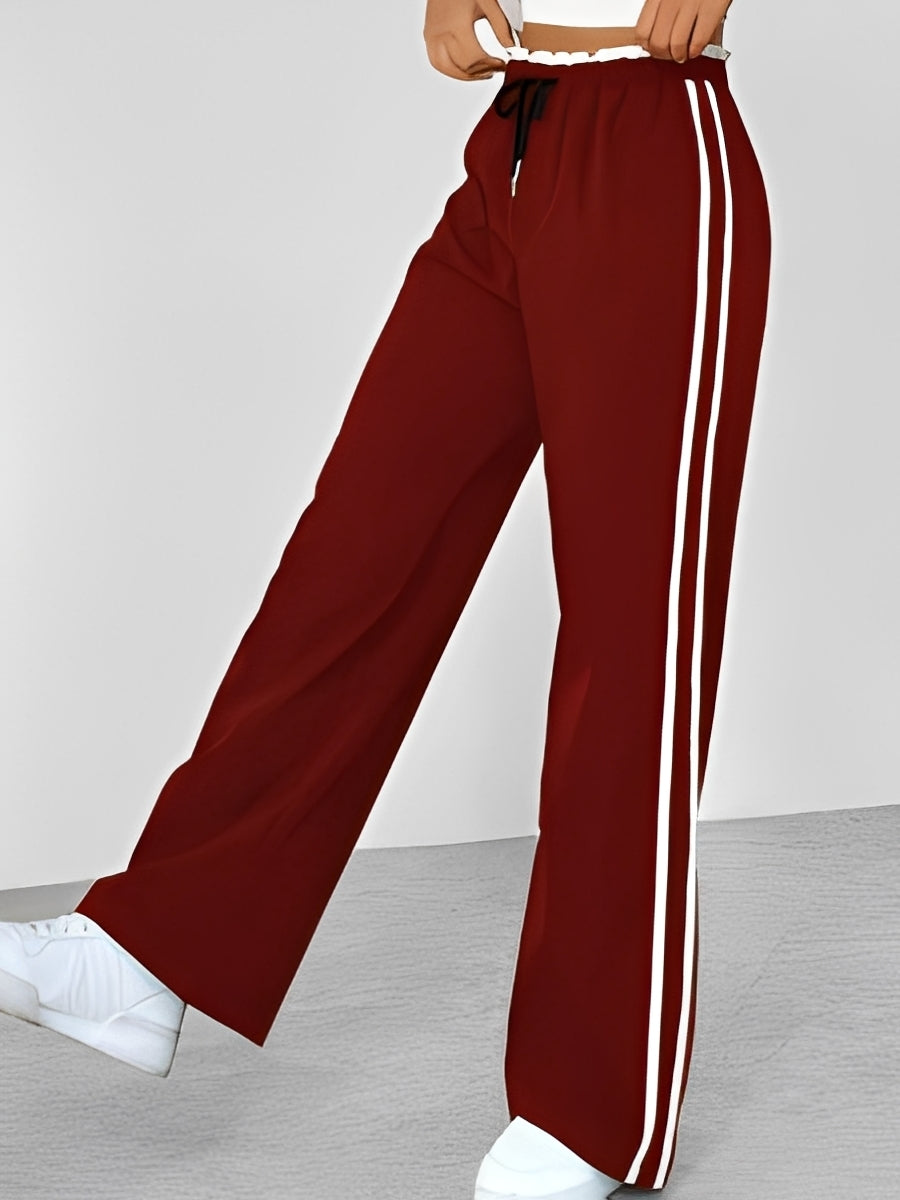 Damenhose Sportlich Weit Bequem Straight