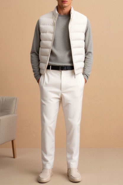 Leichte Steppweste Frau Modern Slim Fit