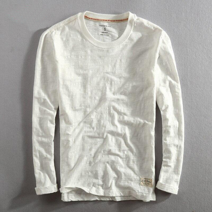 Herren Pullover Baumwolle Premium Langarm