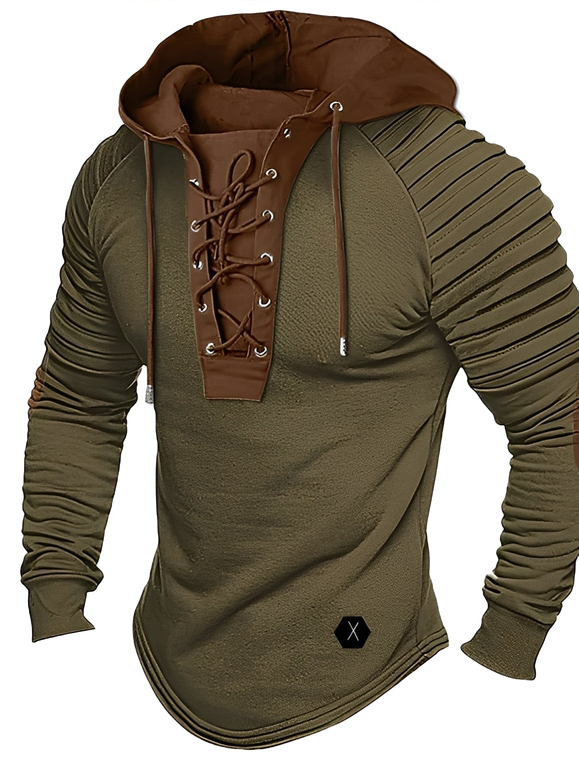 Strickpullover Herren Kapuze Bequem Leicht