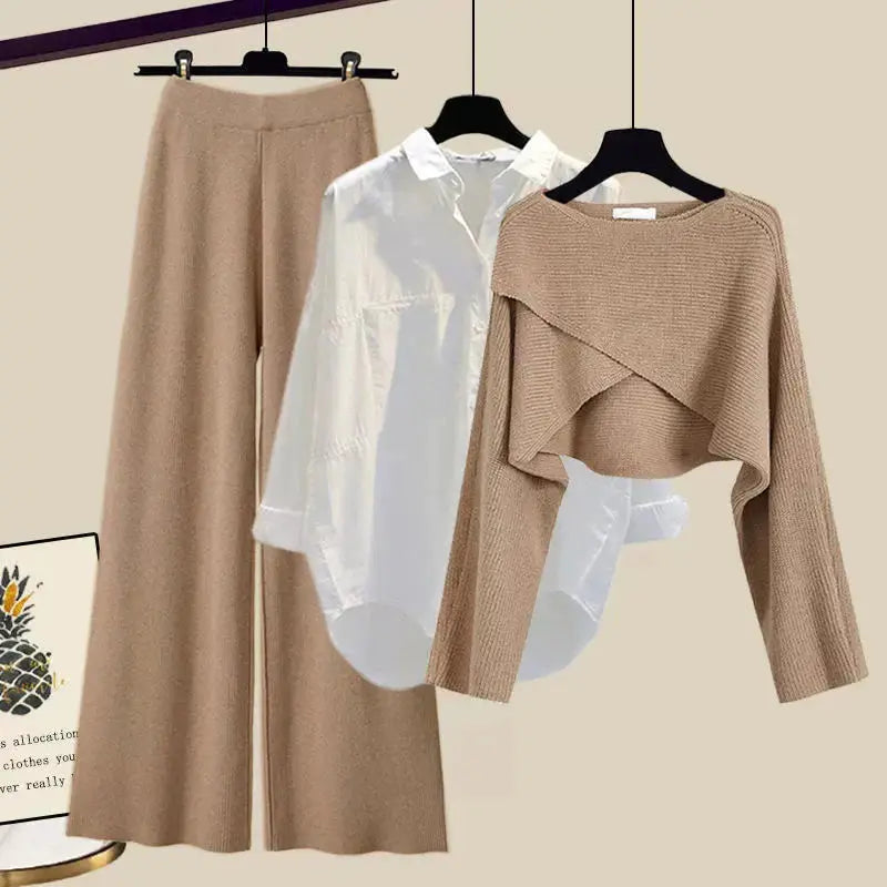 Aira | Dreiteiliges Bequemes Set – Stilvolle Eleganz und Höchster Komfort Zendoo.de