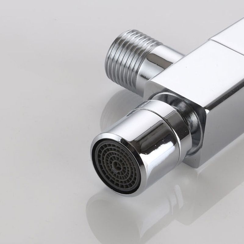 Wand-Wasserhahn Rund Modern Massiv-Messing Badezimmer