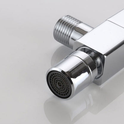 Wand-Wasserhahn Rund Modern Massiv-Messing Badezimmer