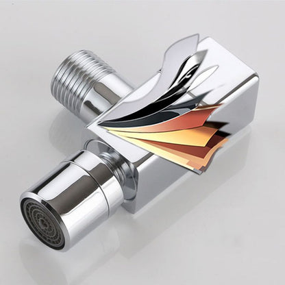 Wand-Wasserhahn Rund Modern Massiv-Messing Badezimmer