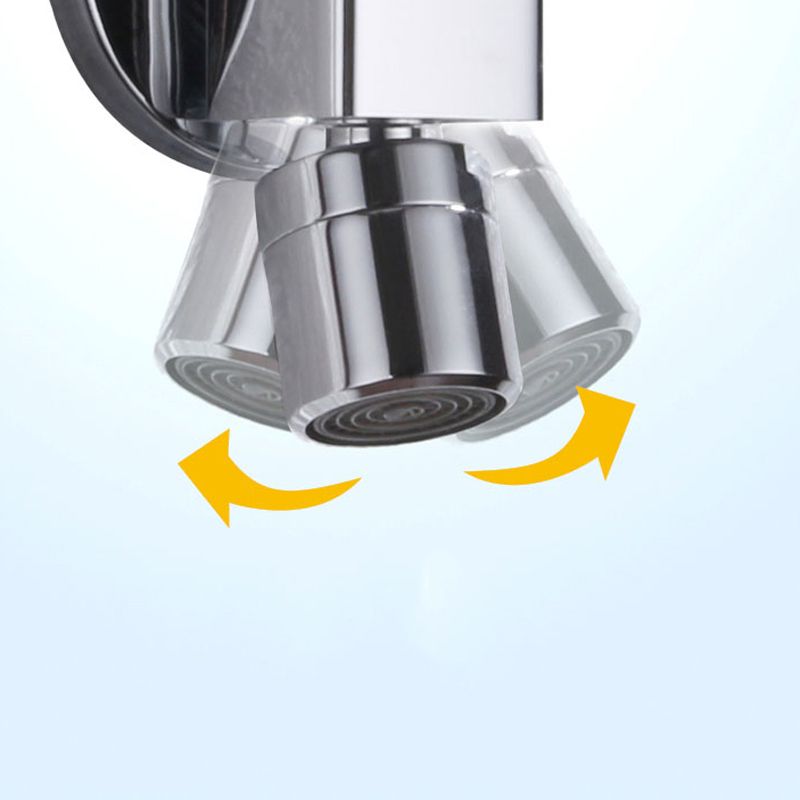 Wand-Wasserhahn Rund Modern Massiv-Messing Badezimmer