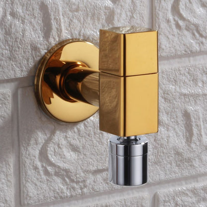 Wand-Wasserhahn Rund Modern Massiv-Messing Badezimmer