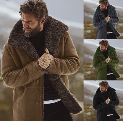 Herren Oversize Mantel Kuschelig Warm Berlin Style - BerlinGlamour