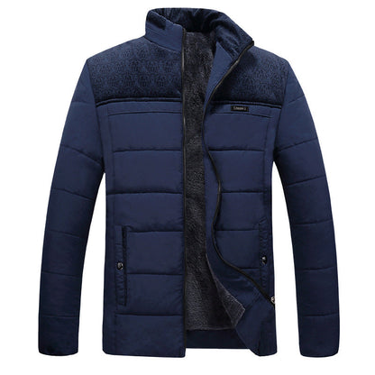 Herren Übergangsjacke Gefüttert Warm Hochkragen - BerlinGlamour