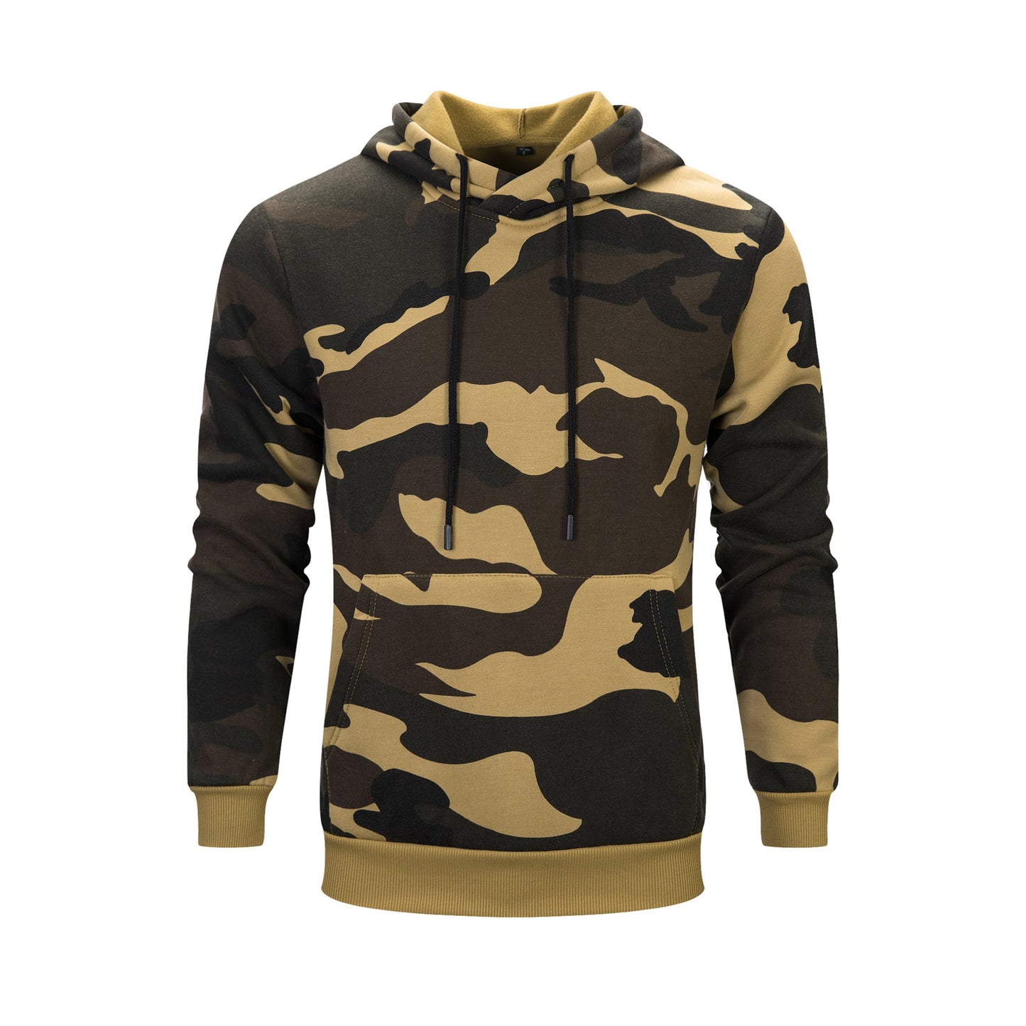 Herren Kapuzenpullover Camouflage Modern Lässig