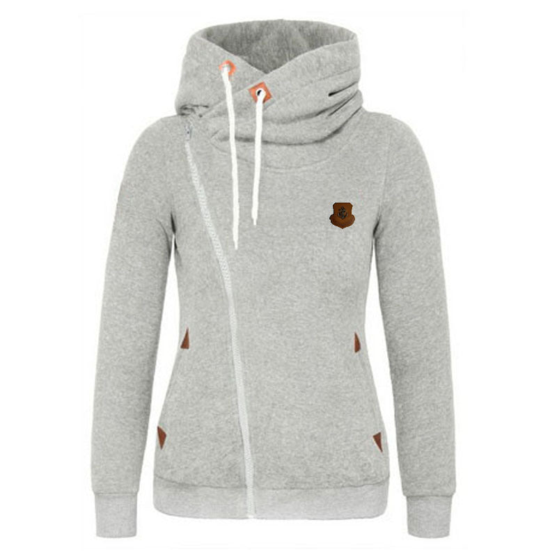 Damen Pullover Lagenlook Gemütlich Hochkragen