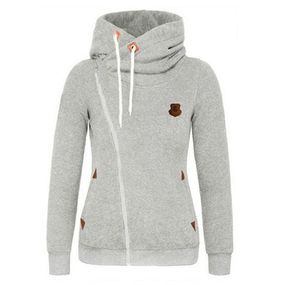 Damen Pullover Lagenlook Gemütlich Hochkragen