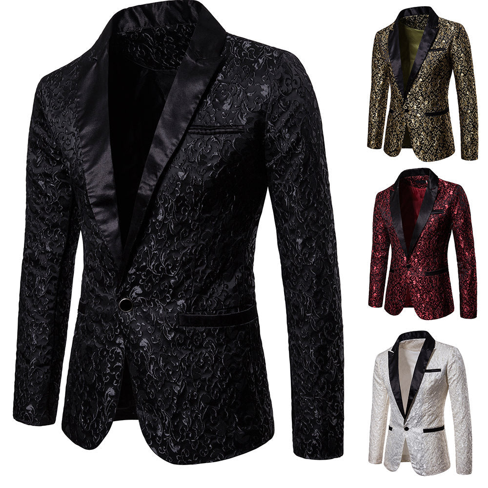 Herren Blazer Elegant Satiniert Berlin Style
