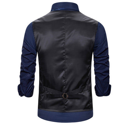 Herren Weste Elegant Brokat Luxus Design