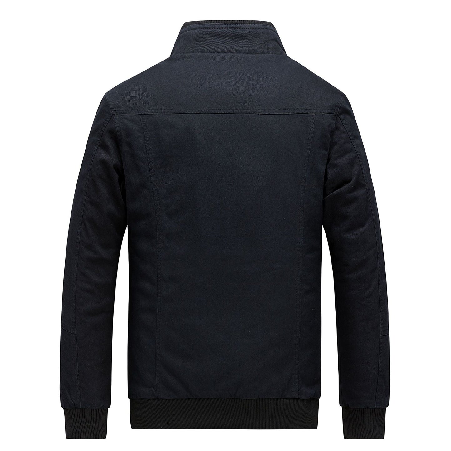 Herren Übergangsjacke Gefüttert mit Taschen Modern