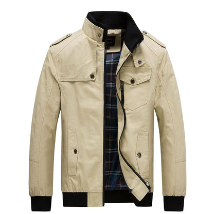 Herren Utility-Jacke Modern mit Viel Taschen - BerlinGlamour