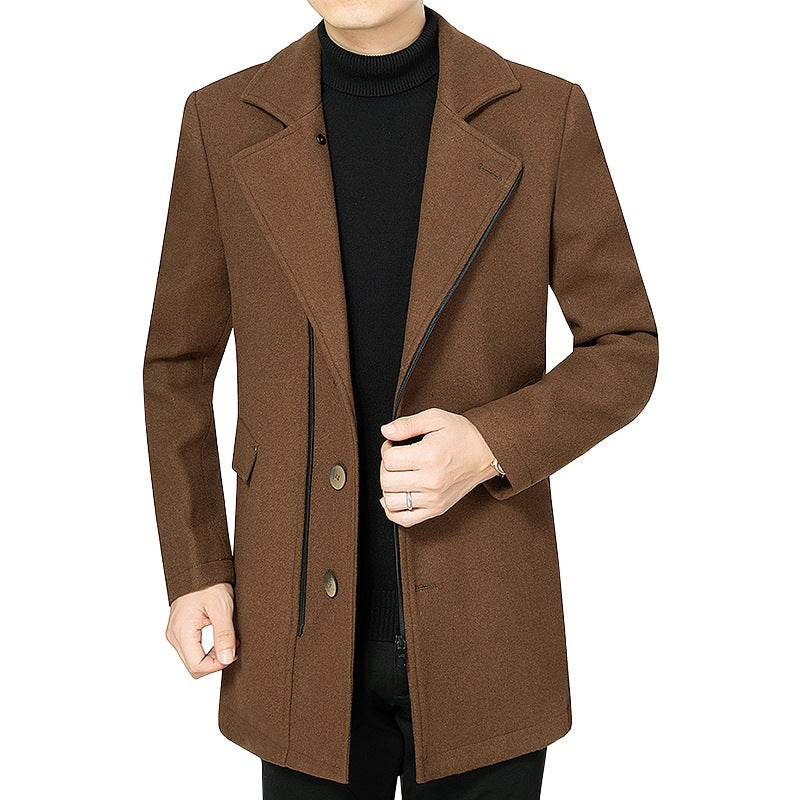 Herren Mantel Elegent Moderner Wintermantel Berlin Style - BerlinGlamour