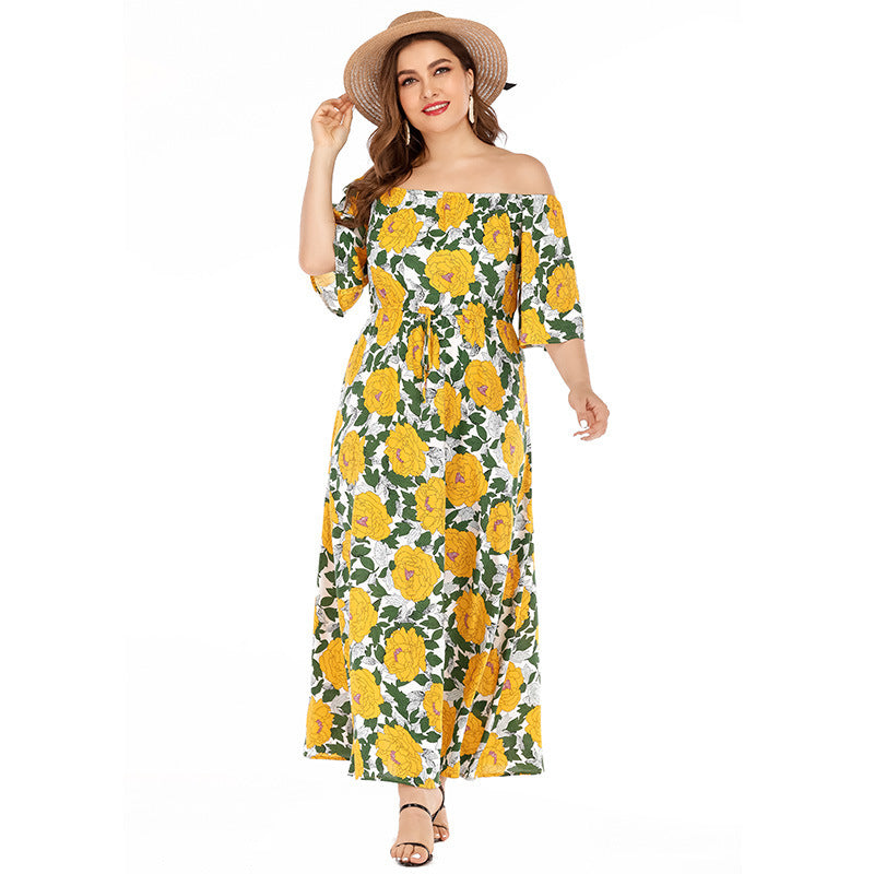 Damen-Boho-Kleid mit Print von BerlinGlamour (groß)