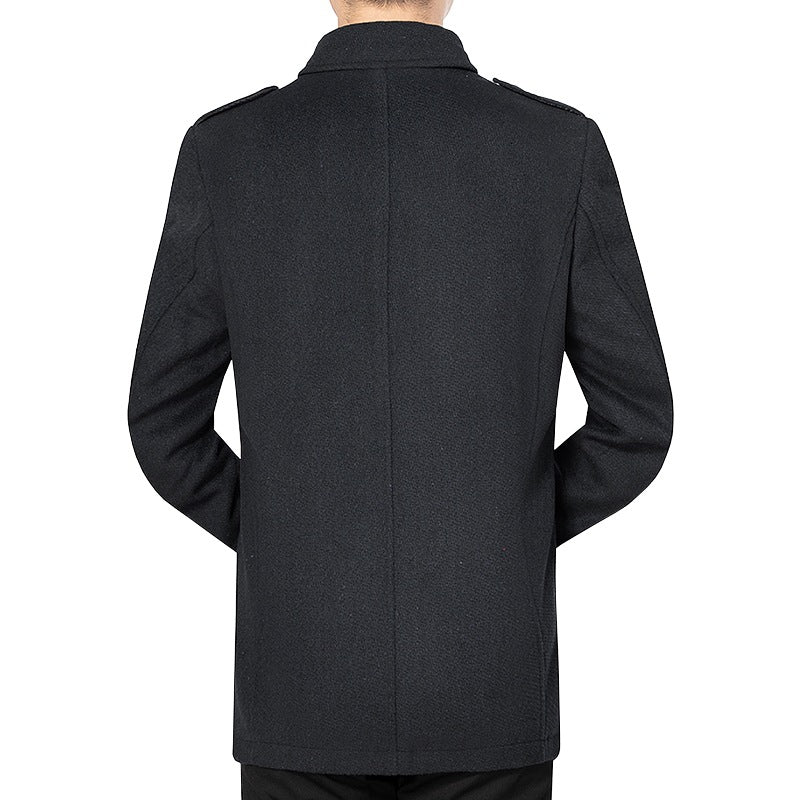 Herren Jacke Elegant Hochkragen Modern Berlin Style