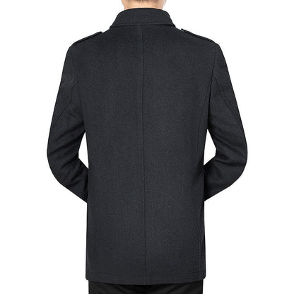 Herren Jacke Elegant Hochkragen Modern Berlin Style