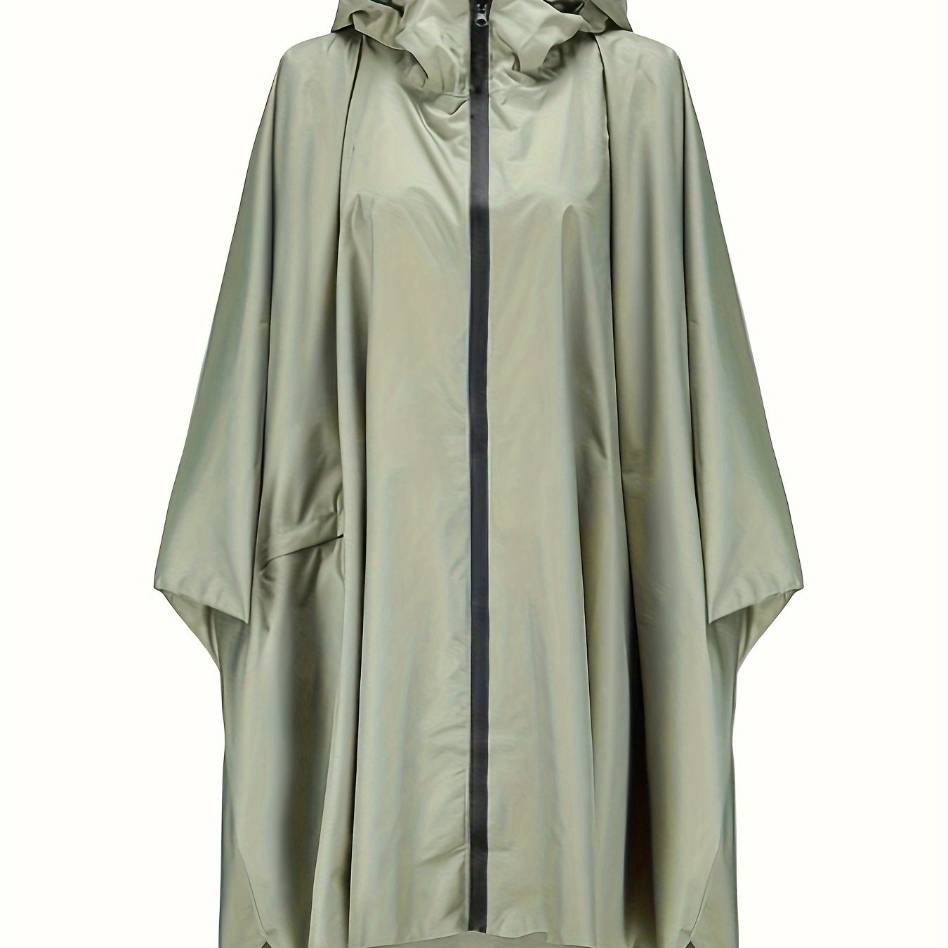 Wasserdichter Regenponcho mit Kapuze Berlin Style