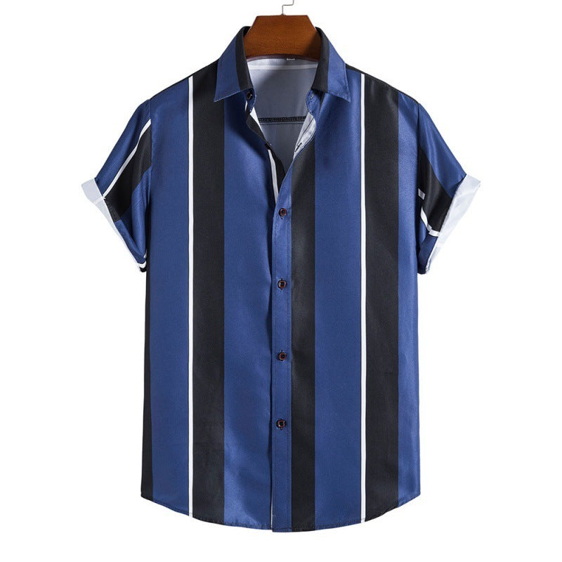 Herren Hemd Retro Style Freizeitshirt Casual