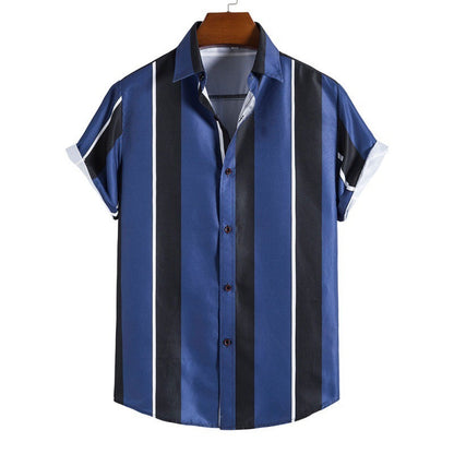 Herren Hemd Retro Style Freizeitshirt Casual