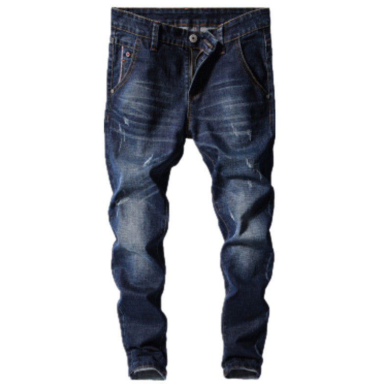 Herren Jeans Slim Fit Distressed Modern