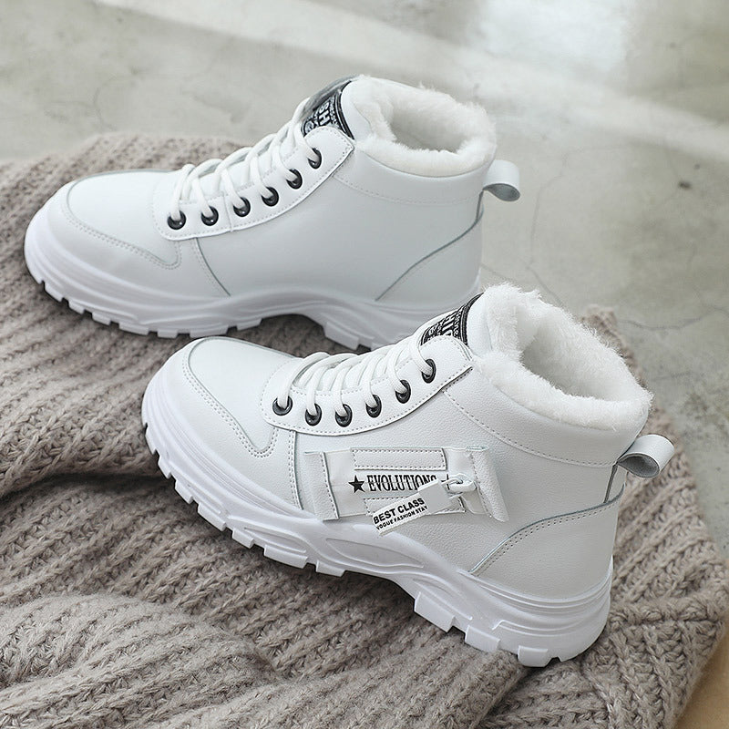 Damen Winter Sneaker Gefüttert Rutschfest