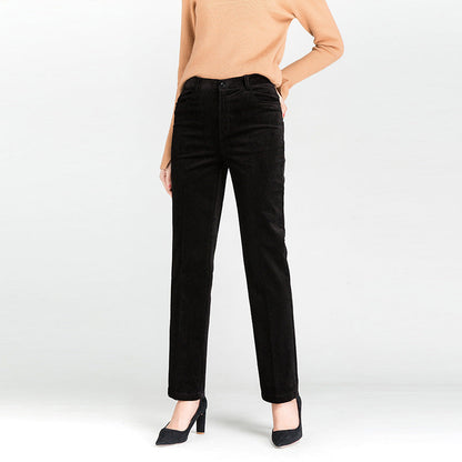 Damen Hose Elegant Gerade Slim Fit
