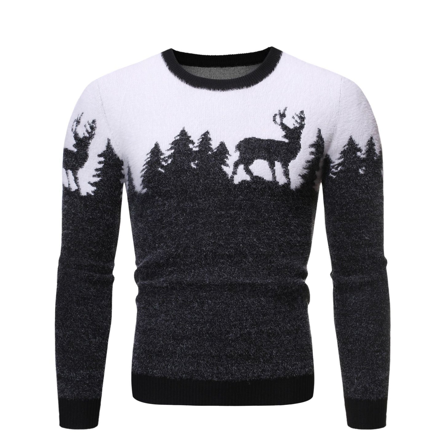 Herren Pullover Motivprint Berlin Glamour Trendig - BerlinGlamour