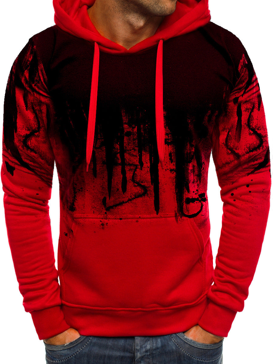 Männer Kapuzenpullover Graffiti Design Berlin Style