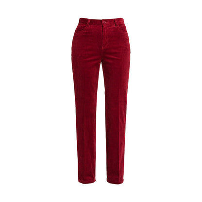 Damen Hose Elegant Gerade Slim Fit