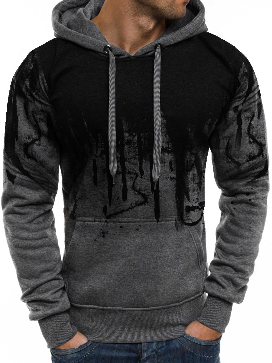 Männer Kapuzenpullover Graffiti Design Berlin Style