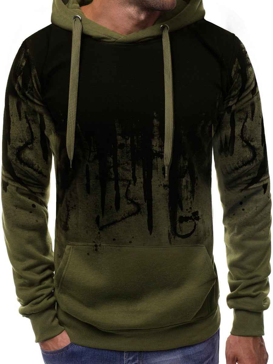 Männer Kapuzenpullover Graffiti Design Berlin Style