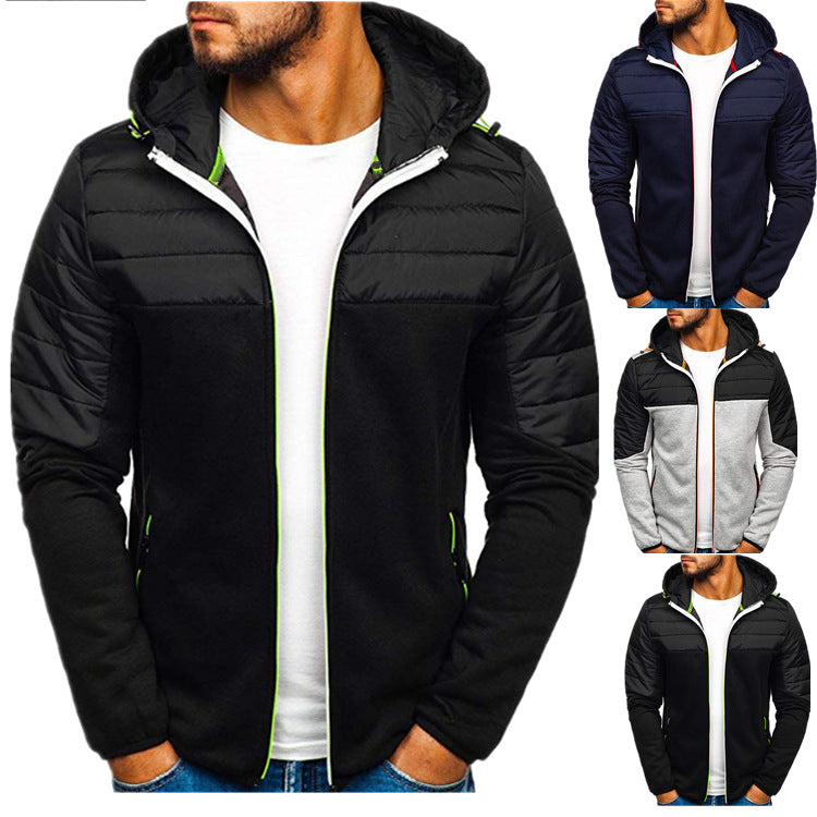 Herren Winterjacke Funktionell Isoliert mit Kapuze - BerlinGlamour