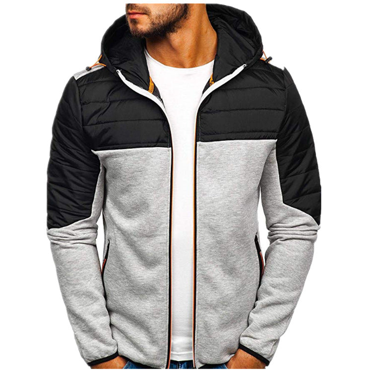 Herren Winterjacke Funktionell Isoliert mit Kapuze