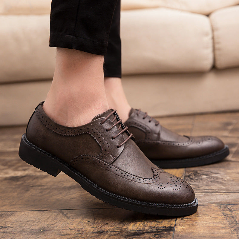 Damen Brogues aus echtem Leder komfortabel und elegant