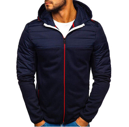 Herren Winterjacke Funktionell Isoliert mit Kapuze