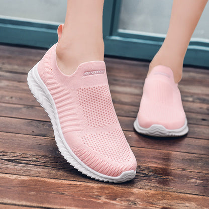 Damen Sneaker Sportlich Flexibel Leicht