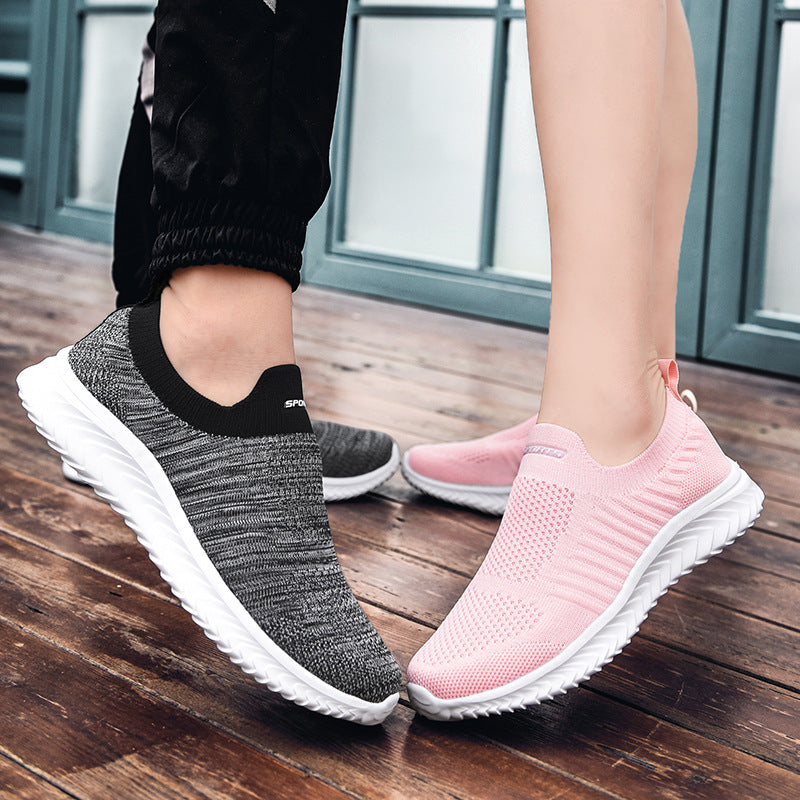 Damen Sneaker Sportlich Flexibel Leicht