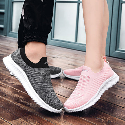 Damen Sneaker Sportlich Flexibel Leicht
