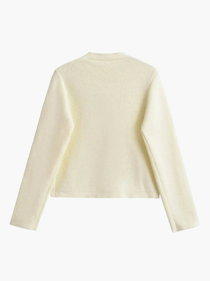Strickjacke Damen Klassisch mit Taschen
